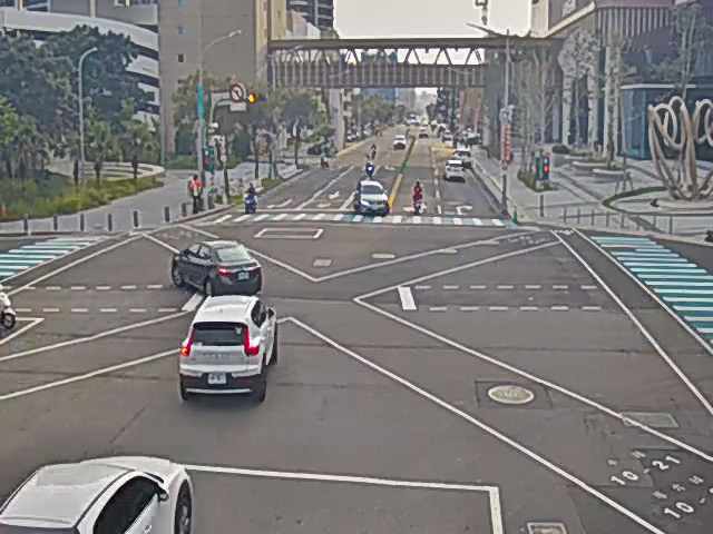 台中市道路 [06181]崇德十九路/崇德路三段(右側車流往四平路)Chongde 19th Rd/Chongde Rd (Right side Traffic flow to Siping Rd ) 距離347公尺