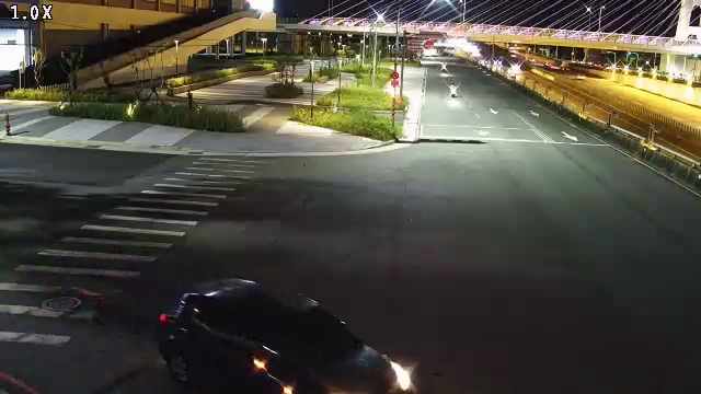 環中路/經貿路 (車流往中清路) Huanzhong Rd. /Jingmao Rd. (Right side Traffic flow to Zhongqing Rd.)