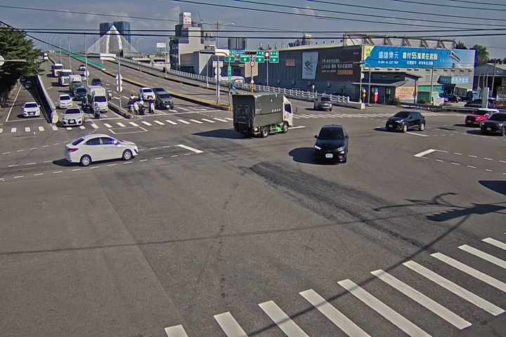廣福路/中科路 (右側車流往黎明路)