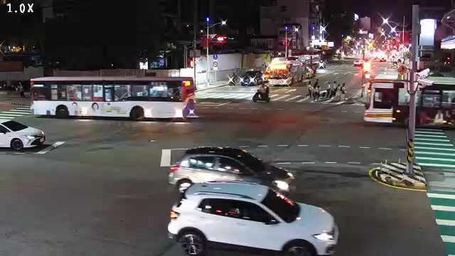 南京路/雙十路(右側車流往建成路) Nanjing Rd./